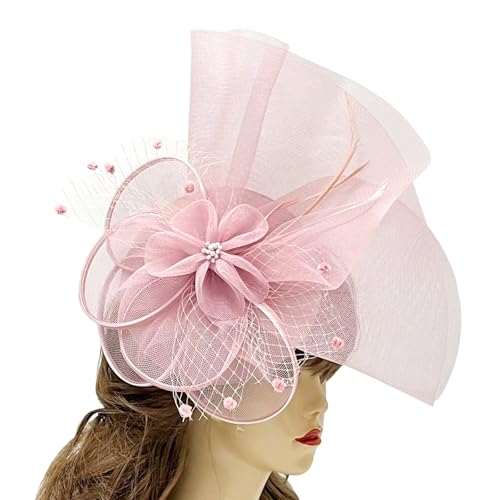 1920er Jahre Blumen Haarspangen Für Frauen Flapper Kopfschmuck Zubehör Für Cosplay Party Elegante Gefiederte Perlen Haarspangen von ZBIianxer