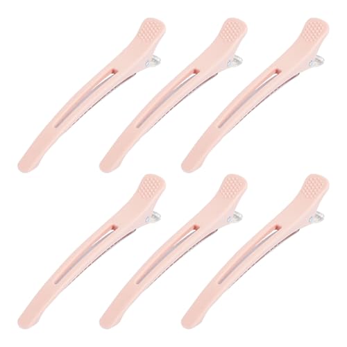 6pcs Haarclip Für Frauen Styling Silicon Band Professionelle Entenrollen Roller Clip Für Salon Und Zuhause von ZBIianxer