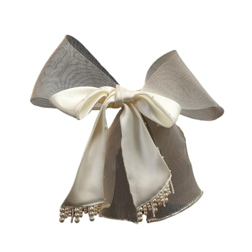 Braut Haarnadel Mit Perlen Bowknot Für Mädchen Balletcore Ribbon Bogen Für Festzug Promprinziat Haarzubehör Stage Requisiten von ZBIianxer