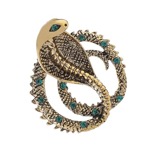 ZBIianxer Elegante Schlangenbroschen Mit Strasssteinen Stilvolle Tierschlange Revers Pin Hochzeitsbrosche Für Frauen Kostümdekoration ZBIianxer Elegante Schlangenbroschen Mit Strasssteinen Stilvolle Tierschlange Revers Pin Hochzeitsbrosche Für Frauen Kostümdekoration von ZBIianxer