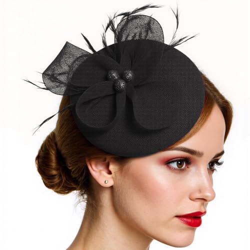 Elegante Stirnband Frauen Faszinatoren Kopfbedeckung Handgefertigtes Haar Accessoire Für Hochzeitsfeiern Und Themenfeiern von ZBIianxer