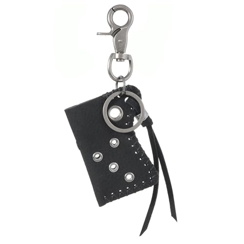 Eleganter Brauner Lederschlüsselkettenschmuck Leder Leichter Schutzschlüsselkette Für Raucher Und Vintage Liebhaber von ZBIianxer