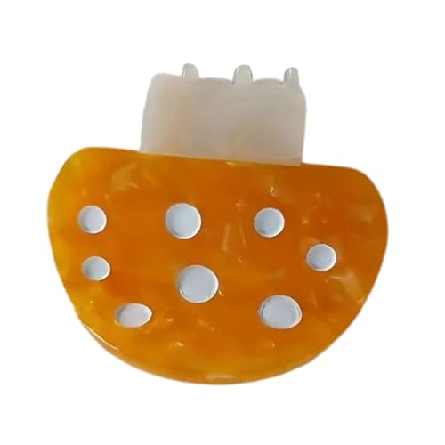 Essigsäure Haar Klaue Für Teenager Frauen Kleine Pilz Klaue Clip Haar Klemmen Weibliche Haar Styling Werkzeug Pferdeschwanz Haar Dekoration von ZBIianxer