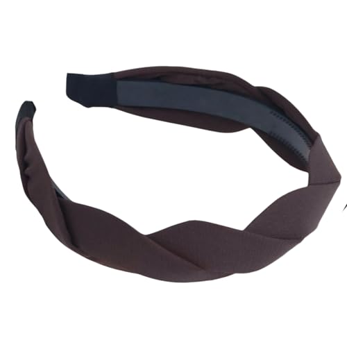 Frauen Geflochtene Breite Stirnbänder Stilvolle Haarbänder Haarteile Party Kopfbedeckung Für Alltägliche Und Besondere Anlässe von ZBIianxer