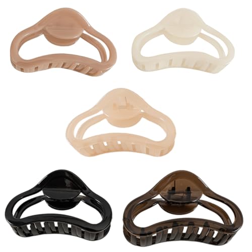 Höhlte Gelee Farbe Haar Klaue Clip Für Frauen Mädchen Starke Klemme Haar Klaue Clip Haar Styling Werkzeug Elegante Haar Dekoration von ZBIianxer