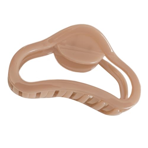 Höhlte Gelee Farbe Haar Klaue Clip Für Frauen Mädchen Starke Klemme Haar Klaue Clip Haar Styling Werkzeug Elegante Haar Dekoration von ZBIianxer