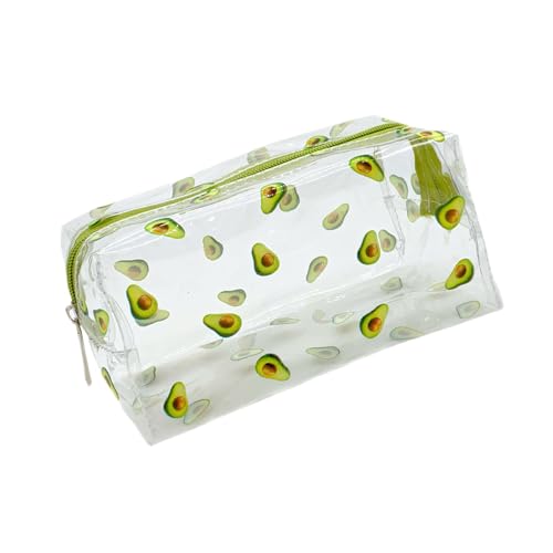 Klare Make Up Beutel Ravelfreundlicher Wasserdichtes Kosmetikbeutel Toilettenkoffer Lagerhalter Für Frauen Und Mädchen Große Kapazität Toilettenbeutel von ZBIianxer