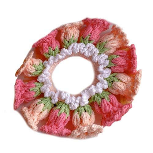 Modischer Häkel Kopfwickel Mit Einzigartigen Blumenmuster Designs Tragbares Accessoire Für Trendige Frauen Und Mädchen von ZBIianxer