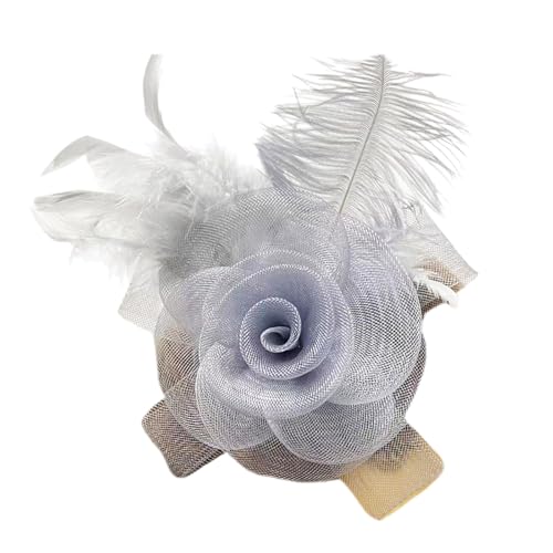 Retro Inspirierter Haarspangen Fascinator Mit Netzblume Und Sicherer Haarnadel Kopfbedeckung Geeignet Für Verschiedene Anlässe Retro Inspirierter Haarspangen Fascinator Mit Netzblume Und Sicherer Haarnadel Kopfbedeckung Geeignet Für Verschiedene Anlässe von ZBIianxer