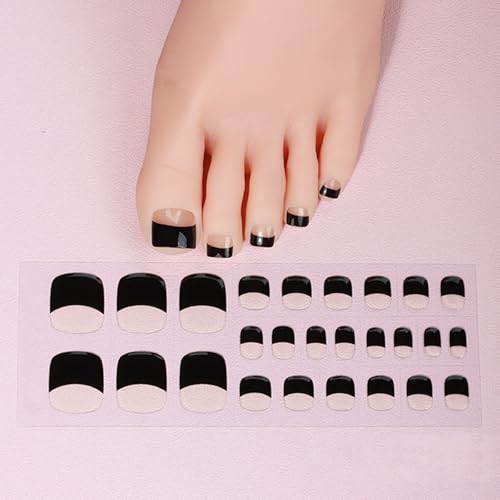 Salon Gel Zehennagelstreifen Schnell Trocknende Gel Wraps LED Lampe Erforderlich Modischer Zehennagel Appeal Für Frauen Und Mädchen von ZBIianxer