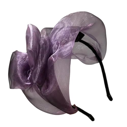 Spitze Bowknot Haarband Für Frauen Elegantes Französisches Mesh Stirnband Rutschfest Süßes Ballett Fascinator Haarband Für Formelle Anlässe von ZBIianxer