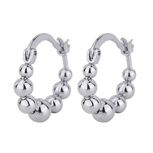 Stilvolle Ohrringe Mit Beweglichen Perlen Elegantem Modeohrschmuck Einzigartiger Tropfen Ohrring Für Verschiedene Stile Und Veranstaltungen Geeignet von ZBIianxer