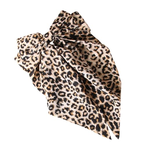 Stilvolle Prinzessin Haarnadel Leoparden Muster Neujahr Kopfbedeckung Bündel Clip Elegante Schleife Haarspange Foto Requisiten von ZBIianxer