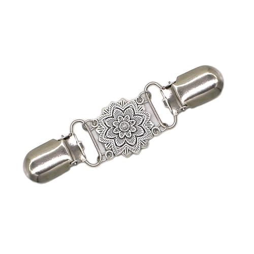 Vintage Flower Pullover Schalclip Elegante Frauen Clip Schalzubehör Für Abendkleidung Und Tägliche von ZBIianxer