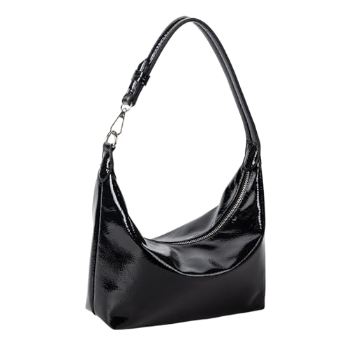 ZBIianxer Frauen Bag PU Leder Achselhöhle Bag Trendy Handtasche Mode Pendeln Einfache Unterarm Koreanische Stile Schulter Frauen Schulter Mode Achsel von ZBIianxer