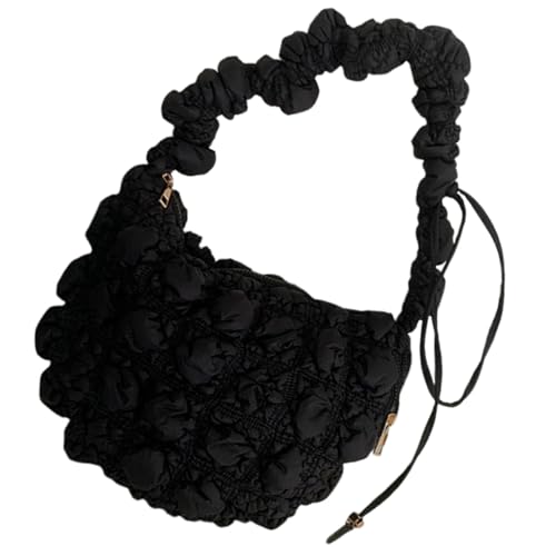 ZBIianxer Gesteppte Nylon Crossbody Tasche Mit Verstellbarem Gurt Leichter Puffer Schultertasche Freizeittasche Für Tägliche Verwendung Verstellbarer Riemenhandtasche von ZBIianxer