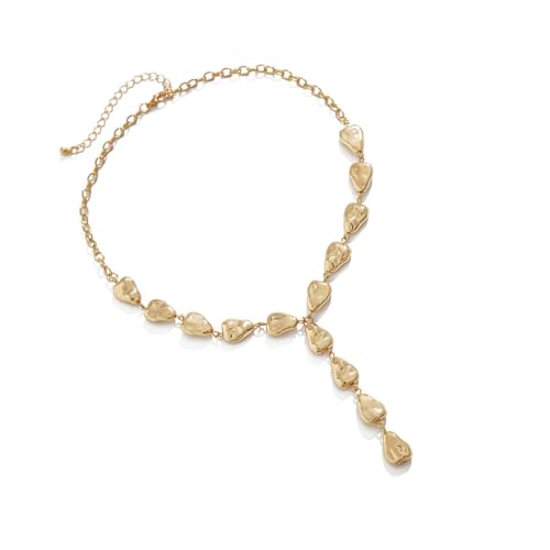 ZBIianxer Offizielle Y Halskette Einzigartige Halskette Statement Anhänger Halskette Modesperlen Halskette Geeignet Für Mode Frauen Mädchen von ZBIianxer