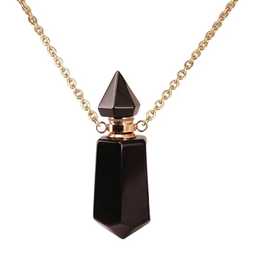 ZBIianxer Parfums Flasche Charme Halskette Mit Edelstahl Kabelkette Stilvoller Kristall Neckketten Modischer Schmuck Für Frauen Handgefertigt Amethysten Anhänger ZBIianxer Parfums Flasche Charme Halskette Mit Edelstahl Kabelkette Stilvoller Kristall Neckketten Modischer Schmuck Für Frauen Handgefertigt Amethysten Anhänger von ZBIianxer