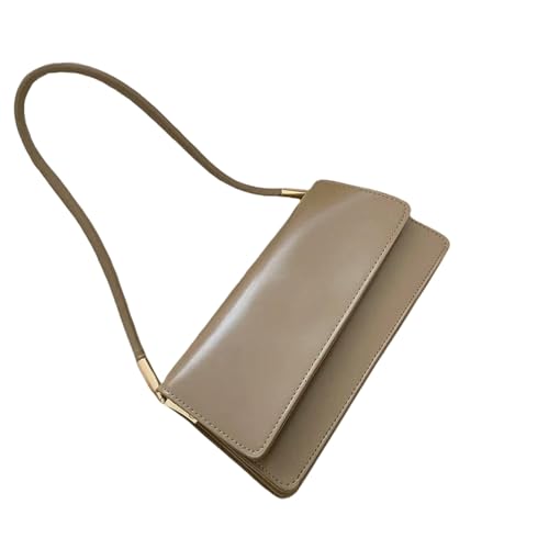 ZBJZUIMEI Schultertasche Damen Crossbody Taschen Für Frauen Design Unterarm Frau Weibliche Handtasche Und Geldbörsen-kahki-b-24x8x13cm von ZBJZUIMEI