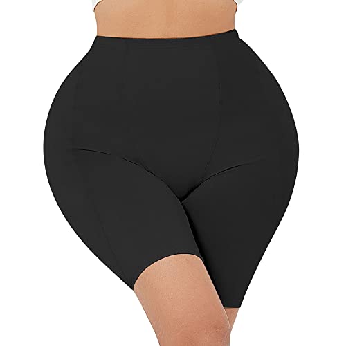 Hip Enhancer Gepolsterte Höschen Shapewear BBL Shorts Butt Pads Unterwäsche für Damen, Schwarz verstärkt, L Hip Enhancer Gepolsterte Höschen Shapewear BBL Shorts Butt Pads Unterwäsche für Damen, Schwarz verstärkt, L von ZBR