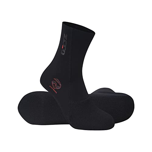 ZCCO Wetsuit Socks 1.5mm Neoprene Socks for Men Women Diving Snorkeling Swimming Surfing Water Sports(1.5mm-black-XS) von ZCCO