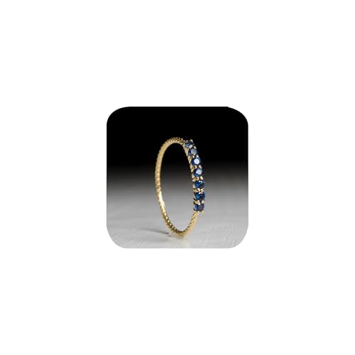 3 mm Ewigkeitsringe für Frauen 7 Edelstein -Stein -Verlobungsring 14K Gold plattiert erstellte Saphire Blue Topaz halbe Ewigkeit Eherität Simulierte Diamant -Jubiläumsband Stackbare Komfort -Fit 3 mm Ewigkeitsringe für Frauen 7 Edelstein -Stein -Verlobungsring 14K Gold plattiert erstellte Saphire Blue Topaz halbe Ewigkeit Eherität Simulierte Diamant -Jubiläumsband Stackbare Komfort -Fit von ZCCZJS