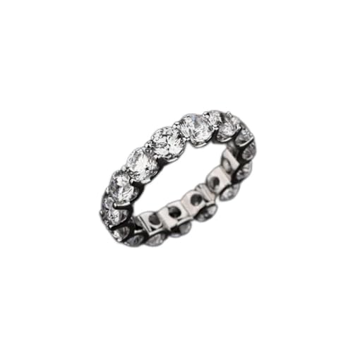 925 Sterling Silber Sekt Zirkon Kohlenstoff Diamant Ehering Jüdely von ZCCZJS