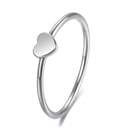 925 Sterling Silberringe Frauen fein juwerly Liebes Herzring für Frauen Eheringe von ZCCZJS