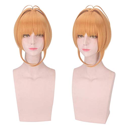 Cosplay -Perücken -Karten -Captor Sakura Clear Card Sakura Kinomoto Perücken Cosplay Kostümkarte Entführer Frauen gelb hitzebeständige synthetische Haar -Perücken Cardcaptor Sakura Cosplay -Perücken -Karten -Captor Sakura Clear Card Sakura Kinomoto Perücken Cosplay Kostümkarte Entführer Frauen gelb hitzebeständige synthetische Haar -Perücken Cardcaptor Sakura von ZCCZJS