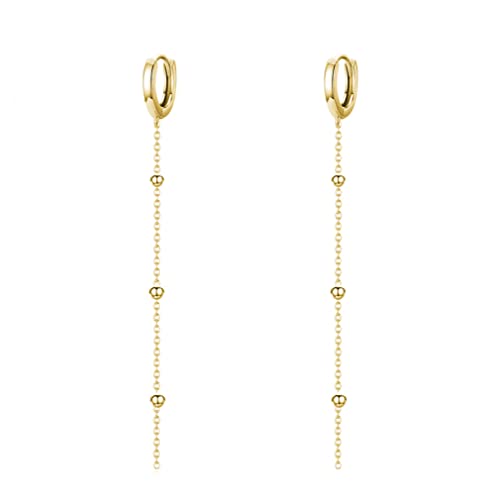 Exquisite Schwung Langer Quastel -Drop -Ohrring -Kette Hangle Ohrringe für Frauen Schmuck Exquisite Schwung Langer Quastel -Drop -Ohrring -Kette Hangle Ohrringe für Frauen Schmuck von ZCCZJS