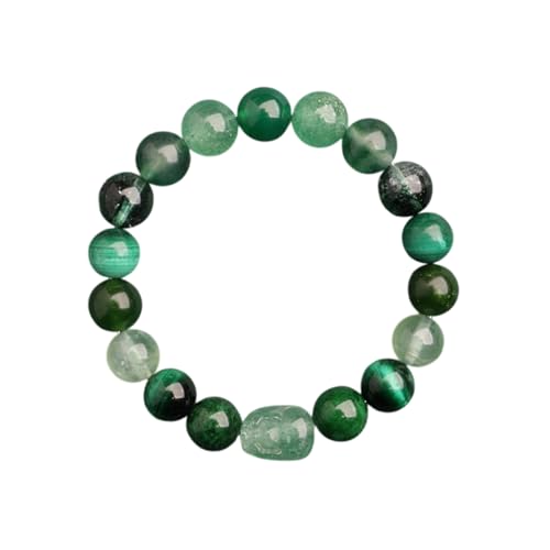 Fengshui pi xiu kristallperlen armbänder für Frauen Männer, Natursteine ​​Stretch Armband Anziehen Reichtum und Glück, weißes Kristallarmband Meditation Gleichgewicht Emotionen lindern Spannung von ZCCZJS