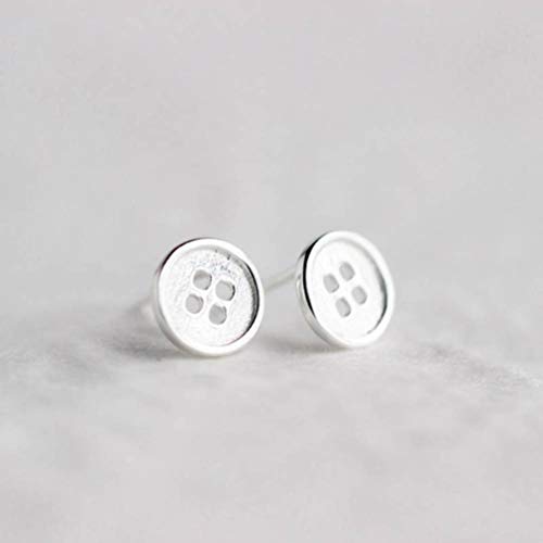 Ohrringe für Frauen, S925 银耳钉韩 Ziemlich zartes Knopf kleine sterlinge Ohrringe weiblicher Schmuck6 mm von ZCCZJS