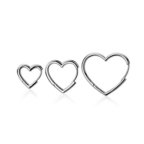 Ohrringe für Frauen, S925 weibliche weiße Pilzschnallen koreanische Kunst glänzend Liebesohrring Temperament Elegante Ohrringe 3,1 cm von ZCCZJS