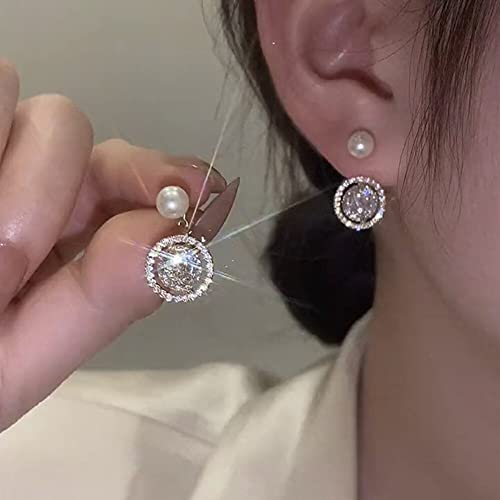 Schmetterling Ohrringe für Frauen Temperament Imitation Perle eingelegtes leuchtende Ohrringe Schmetterling Ohrringe für Frauen Temperament Imitation Perle eingelegtes leuchtende Ohrringe von ZCCZJS