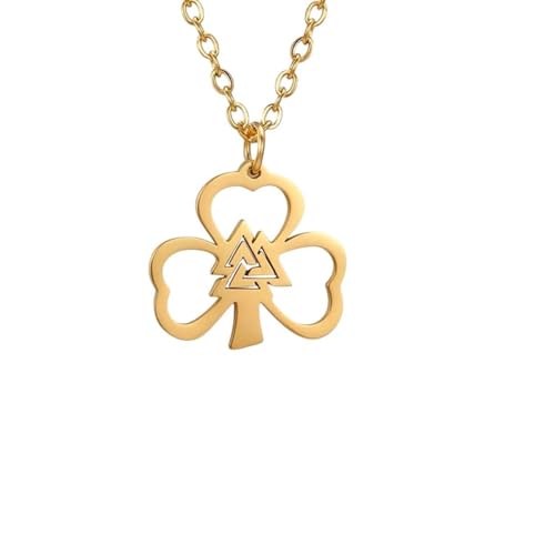 Schmuck Shamrock Lucky Halskette Drei Blatt Herz Trinity Knot St Patrick Symbol Charm Edelstahl Religiöser Amulett Schmuck Modetrendy Accessoires kreatives Geschenk für Frauen und Männer Geschenk Schmuck Shamrock Lucky Halskette Drei Blatt Herz Trinity Knot St Patrick Symbol Charm Edelstahl Religiöser Amulett Schmuck Modetrendy Accessoires kreatives Geschenk für Frauen und Männer Geschenk von ZCCZJS