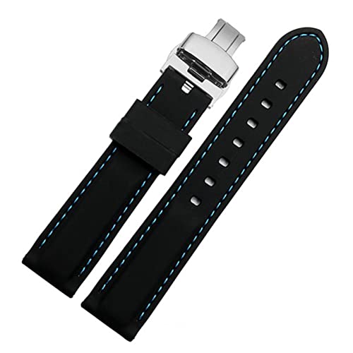 Silicon Watchband für Huawei GT2 007 BM8475 Uhren Accessoires Sport Armband 20mm 22 mm schwarze wasserdichte Gurte Silicon Watchband für Huawei GT2 007 BM8475 Uhren Accessoires Sport Armband 20mm 22 mm schwarze wasserdichte Gurte von ZCCZJS