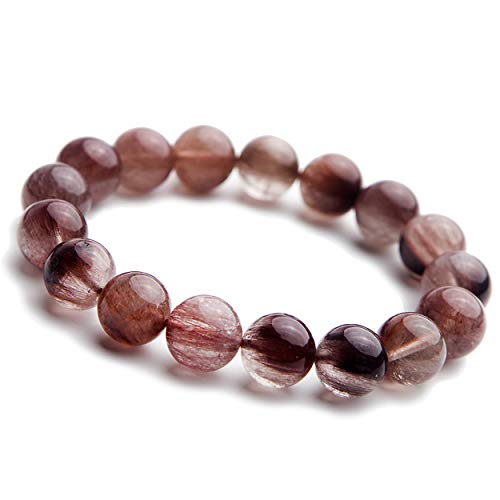 ZCCZJS 11,5 mm natürlicher roter, verärgerter Quarzkristall -Stretch -Rundperlenarmband ZCCZJS 11,5 mm natürlicher roter, verärgerter Quarzkristall -Stretch -Rundperlenarmband von ZCCZJS
