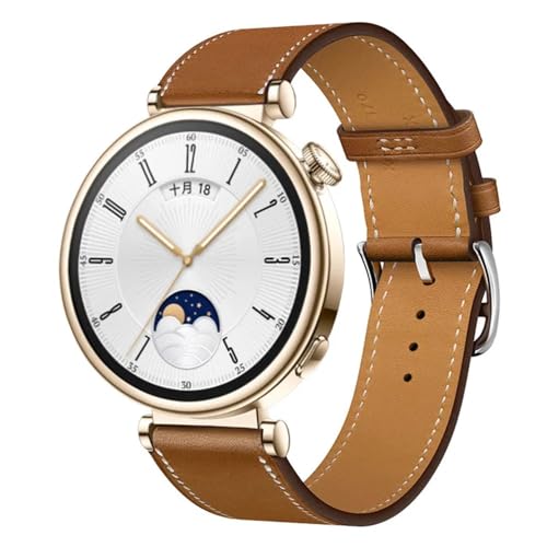 ZCCZJS 18 -mm -Leder -Uhren -Band für Uhren GT 4 41 mm Riemen für GT 4 41 mm Damen Slim Armband Accessoires von ZCCZJS