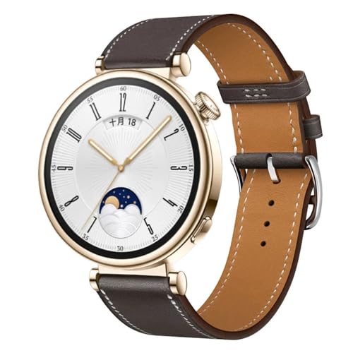 ZCCZJS 18 -mm -Leder -Uhren -Band für Uhren GT 4 41 mm Riemen für GT 4 41 mm Damen Slim Armband Accessoires ZCCZJS 18 -mm -Leder -Uhren -Band für Uhren GT 4 41 mm Riemen für GT 4 41 mm Damen Slim Armband Accessoires von ZCCZJS