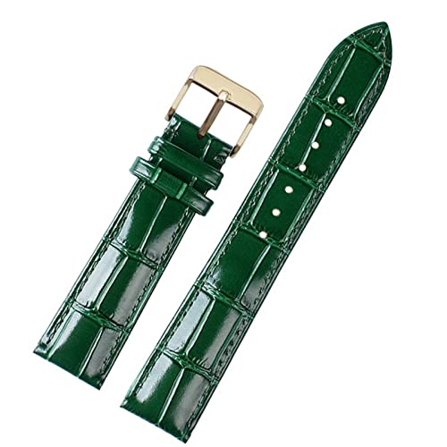 ZCCZJS 18mm 20 mm 22 mm Bambusmuster weiche Kuhwahnsinnsgurt Männer Schmetterling Schnallen Strauß Ledergrün Uhrenbandarmband ZCCZJS 18mm 20 mm 22 mm Bambusmuster weiche Kuhwahnsinnsgurt Männer Schmetterling Schnallen Strauß Ledergrün Uhrenbandarmband von ZCCZJS
