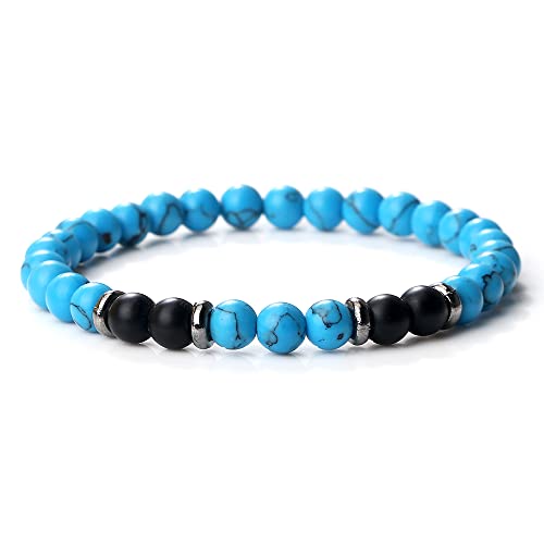 ZCCZJS 6 mm Perlen Armbänder Männer natürlicher Tiger Augenstein Schwarzer Onyx Strang Armband Stretch Armreifen Frauen Energie Yoga Handgelenk ZCCZJS 6 mm Perlen Armbänder Männer natürlicher Tiger Augenstein Schwarzer Onyx Strang Armband Stretch Armreifen Frauen Energie Yoga Handgelenk von ZCCZJS