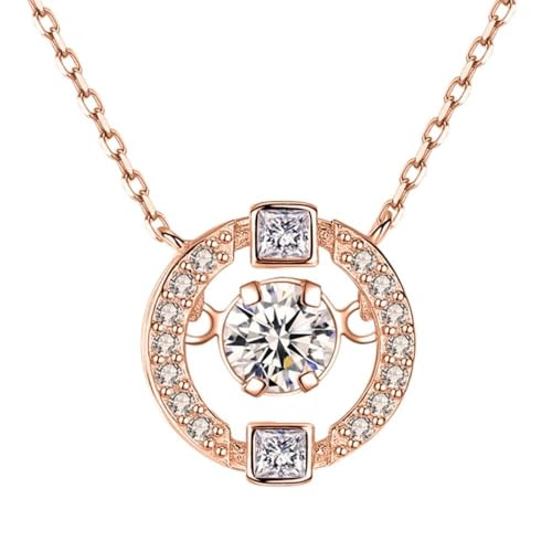 ZCCZJS 925 Farbketten Diamantanhänger für Frauen weiß und rot blau Topaz Edelstein Schmuckanhänger in China hergestellt von ZCCZJS