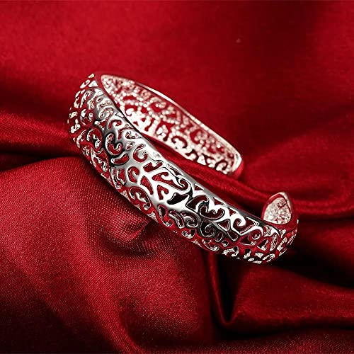 ZCCZJS Armbänder für Frauen hohl Muster Armreifen verstellbare Schmuckparty Geschenke ZCCZJS Armbänder für Frauen hohl Muster Armreifen verstellbare Schmuckparty Geschenke von ZCCZJS
