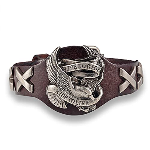 ZCCZJS Armband Männer Armbänder Frauen Armbänder Maleretro Armband Echtes Lederarmband Männer Frau Armbänder Armreifen ZCCZJS Armband Männer Armbänder Frauen Armbänder Maleretro Armband Echtes Lederarmband Männer Frau Armbänder Armreifen von ZCCZJS