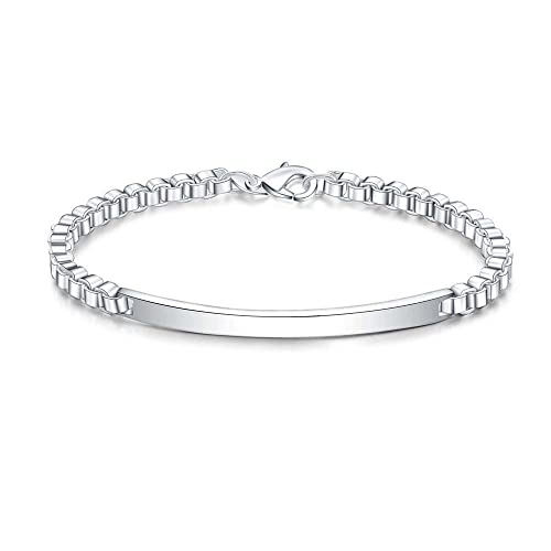 ZCCZJS Armband Middle Box Charme Armbänder & Armreifenketten für Männer und Frauen Fine Juwely Party Geschenk von ZCCZJS