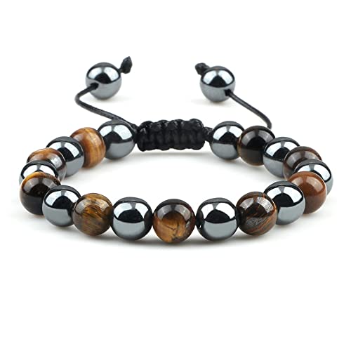 ZCCZJS Bysonglezai Armband Herrenarmbänder Frauen natürliche Tiger Augenstein Armbänder Männer 8mm geflochtenes Armband Handgefertigt ZCCZJS Bysonglezai Armband Herrenarmbänder Frauen natürliche Tiger Augenstein Armbänder Männer 8mm geflochtenes Armband Handgefertigt von ZCCZJS