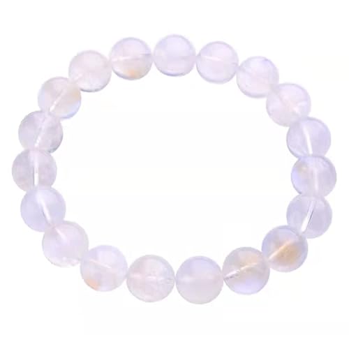 ZCCZJS Echte natürliche Mondsteine blaues Licht kristallklarer runde Perlen Armband 9mm ZCCZJS Echte natürliche Mondsteine blaues Licht kristallklarer runde Perlen Armband 9mm von ZCCZJS