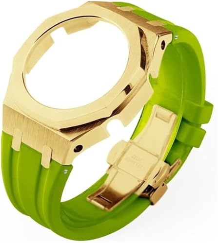 ZCCZJS Gen4 DIY Modification Kit für GM2100 Edelstahl -Hülle Metallgummi Gummi -Uhr -Gurtband/Metallgurt Refit Mod Kit von ZCCZJS