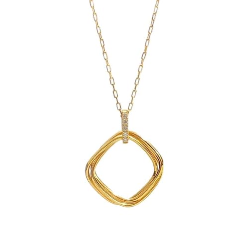 ZCCZJS Geometrische Form Frauen für Halskette kreisförmiger Kreis Anhänger Colarbone -Kette Frauenkette in China hergestellt ZCCZJS Geometrische Form Frauen für Halskette kreisförmiger Kreis Anhänger Colarbone -Kette Frauenkette in China hergestellt von ZCCZJS