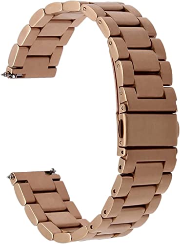 ZCCZJS Handgelenksbänder Ersatz Uhren Band Fit für Männer Frauen 40 mm 42 mm 44mm Uhrengurte Schnellfreisetzung Edelstahl von ZCCZJS